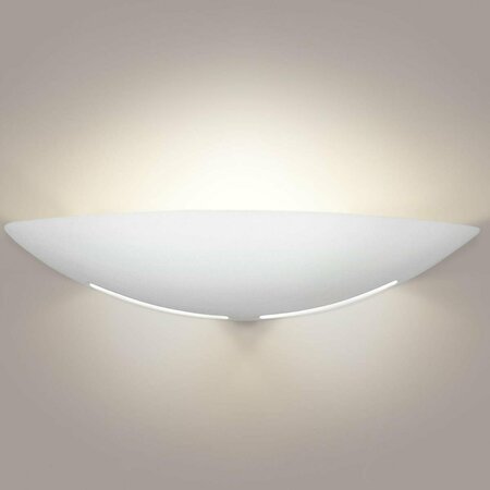 A19 LIGHTING Great Kauai E26 Base Dimmable LED Wall Sconce, Bisque 1205-2LEDE26